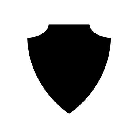 Shield Icon in trendy flat style isolated on white backgroundのイラスト素材