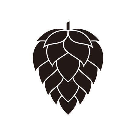 Hops icon vector design templates on white backgroundのイラスト素材