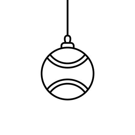 Christmas ball iconのイラスト素材
