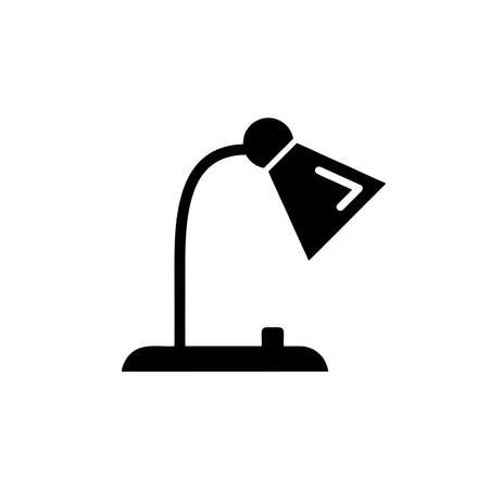 Desk lamp icon Vector design templates on white backgroundのイラスト素材