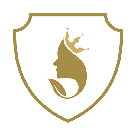 Beauty face logo design vector templatesのイラスト素材