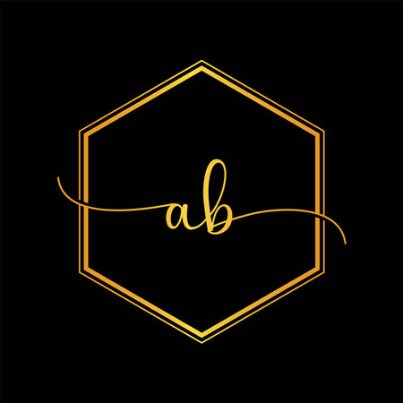 Beauty initial logo design vector templates on white backgroundのイラスト素材