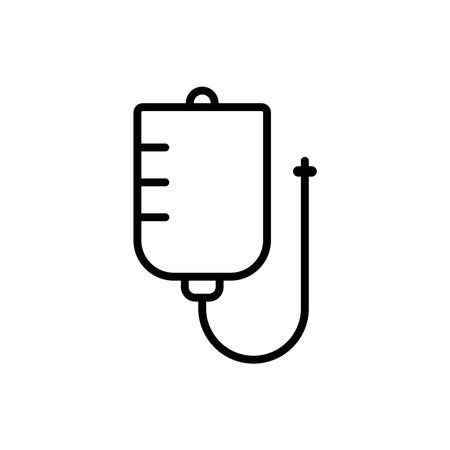 Blood Infusion icon vector design templates simple and elegantのイラスト素材