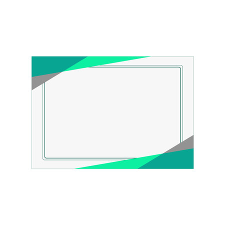 Certificate vector design template isolated on white backgroundのイラスト素材