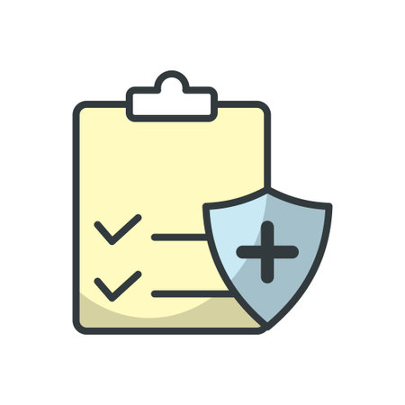Medical checkup icon vector design templates isolated on white backgroundのイラスト素材