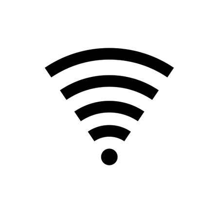 Router icon vector design templates simple and modern on white backgroundのイラスト素材
