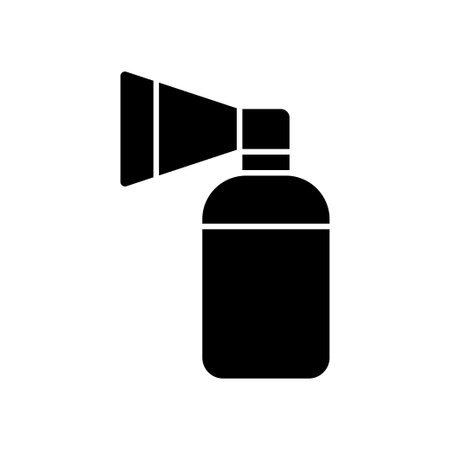 Air Horn icon vector design templates simple and modern isolated on white backgroundのイラスト素材