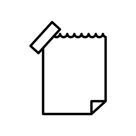 Sticky Thoughts Capturing Ideas with Sticky Notes simple and modern conceptのイラスト素材