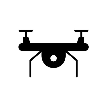 Drone icon vector design templates simple and modern conceptのイラスト素材