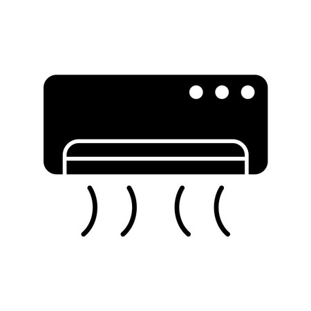 Air Conditioner icon vector design templates simple and modernのイラスト素材