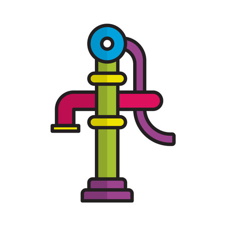 Water Pump icon vector design templates simple and modern conceptのイラスト素材