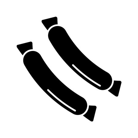Sausage icon vector design templates simple and modern conceptのイラスト素材