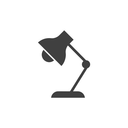 Desk Lamp icon vector design templates simple and modernのイラスト素材