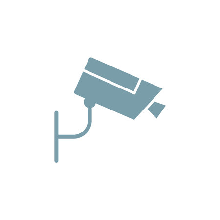 video camera icon in flat style. camcorder vector illustration on white isolated background. Video...
