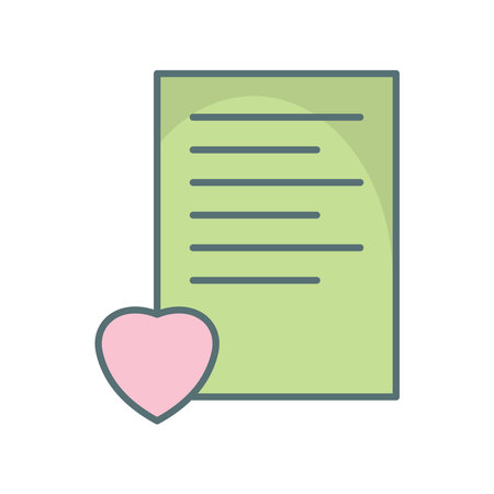 E-Commerce Wish list Icons â Flat Design for Online Store simple and modernのイラスト素材