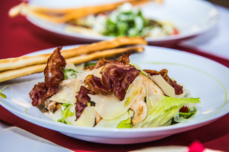Detail on special designe for food on plate.の写真素材