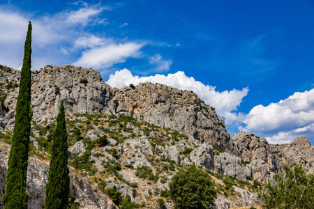 Croatia. Beautiful nature and landscape. A perfect summer holidays travel destination. Beach nature...