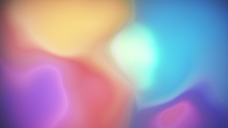 Colorful pastel background of liquid neon gradient.