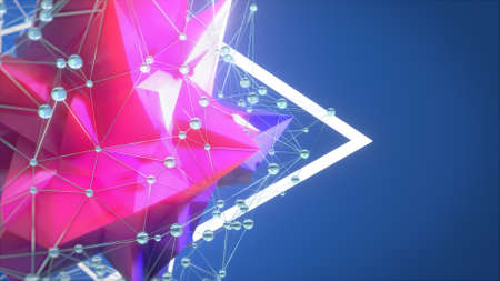 candy-like audio visualizer designed to shape a music barの写真素材