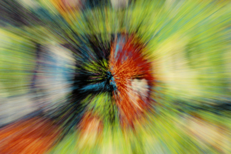 abstract blured colorful background, green, red, yellow, black.の写真素材