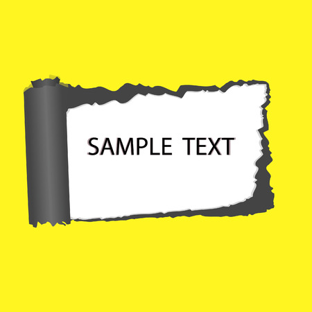 Structure of broken off paper. Vector illustrationのイラスト素材