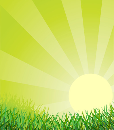Ecological background. Vector illustration    のイラスト素材