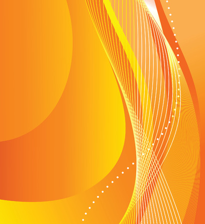 Abstract orange background. Vector illustrationのイラスト素材