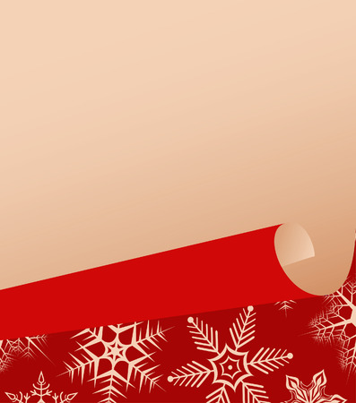 Christmas card against with snowflakes.  のイラスト素材