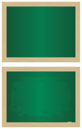 Empty school blackboards.   illustrationのイラスト素材