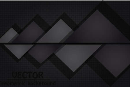 black abstract background. geometric bannerの写真素材