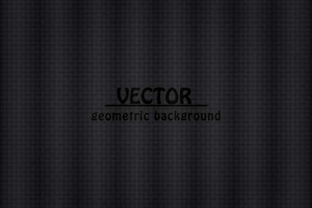 black abstract background. geometric banner.のイラスト素材