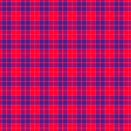 Fabric in red and blue fiber seamless patternの写真素材
