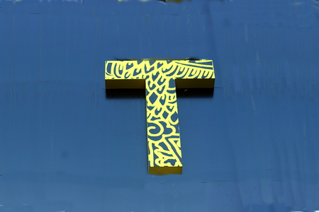 letter Tの写真素材