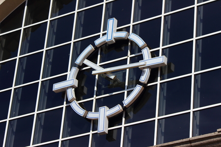 street clockの写真素材