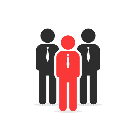 leadership like individual personのイラスト素材