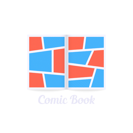 Colorful abstract template design.のイラスト素材