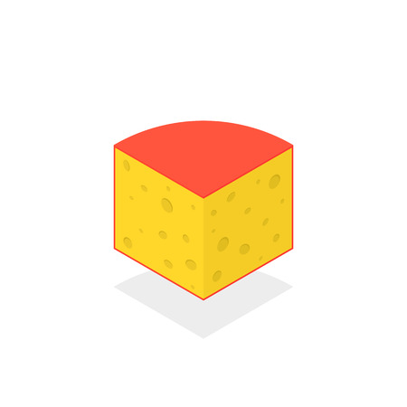Cheese icon.のイラスト素材