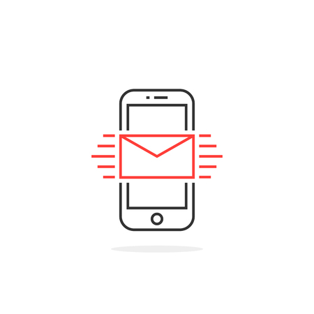 New message icon.のイラスト素材