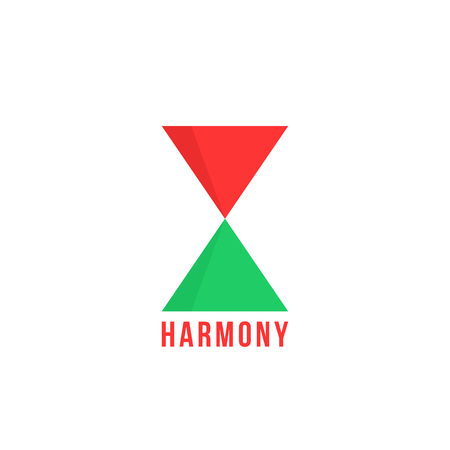 harmony like balanced figureのイラスト素材