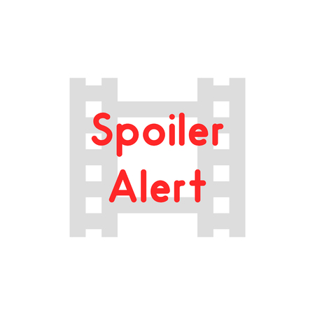 film strip icon like spoiler alertのイラスト素材