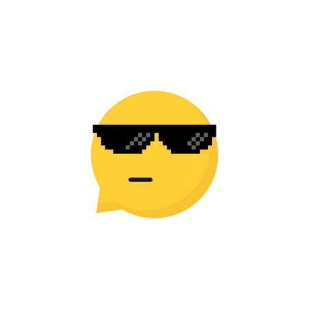 Emoji Speech Bubble Like A Bossのイラスト素材 ストックフォト 写真素材のstock Foto ストックドットフォト