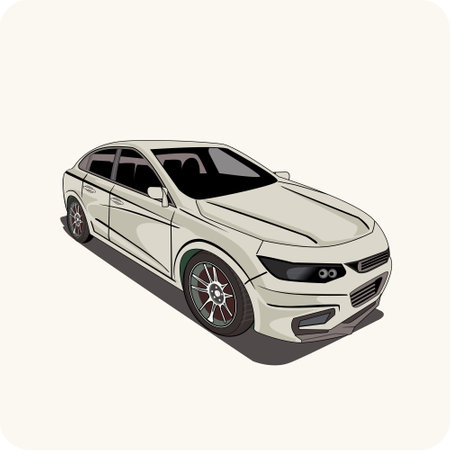 Drift car vector illustrationのイラスト素材