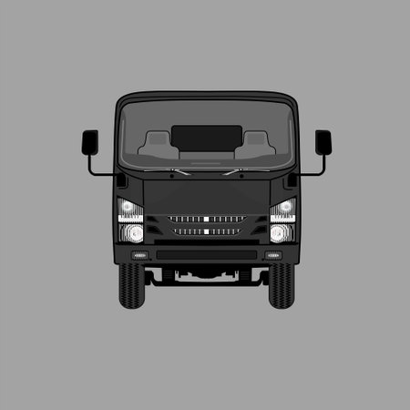 Truck Vector Illustrationのイラスト素材