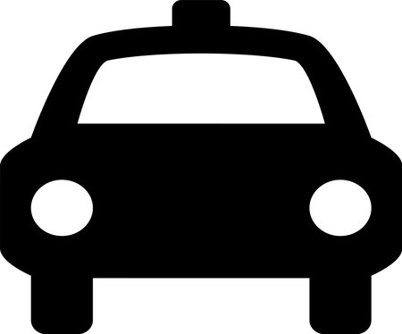 Taxi icon vector illustration. Travel signs and symbols.のイラスト素材