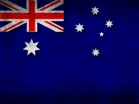 Illustration of  Australia Flag for Australia Dayのイラスト素材