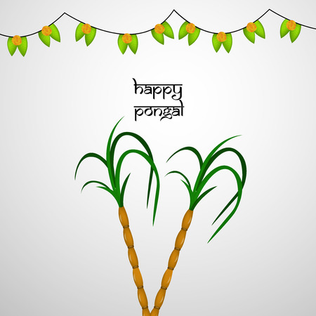 Illustration of background for Pongalのイラスト素材