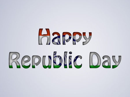 Republic Day Backgroundのイラスト素材