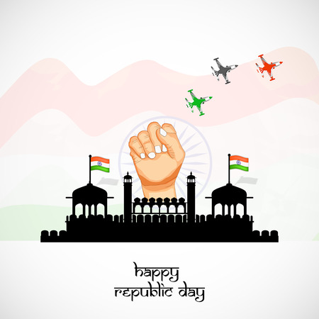 Republic Day Backgroundのイラスト素材