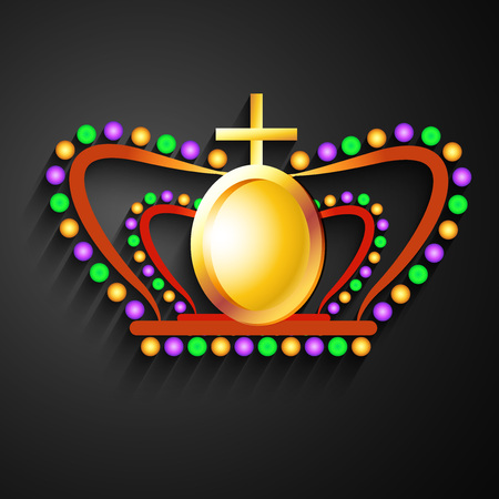 Mardi Gras backgroundのイラスト素材