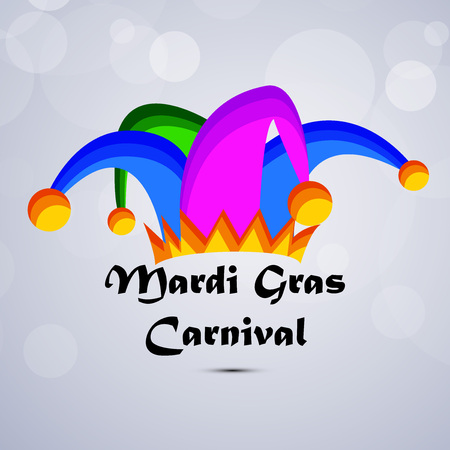 Mardi Gras backgroundのイラスト素材